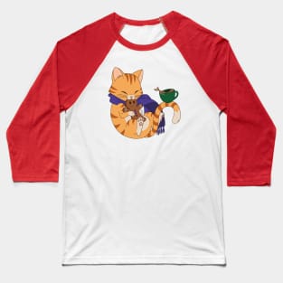 Gingerbread Clawtte Baseball T-Shirt